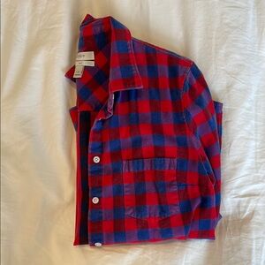 J Crew Flannel Button Down
